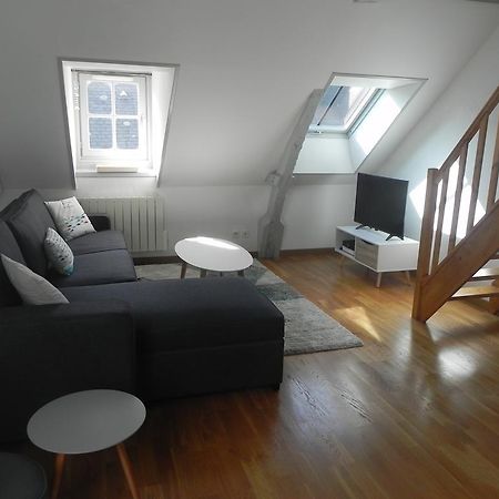 Appartement Rue Haute Honfleur Bagian luar foto